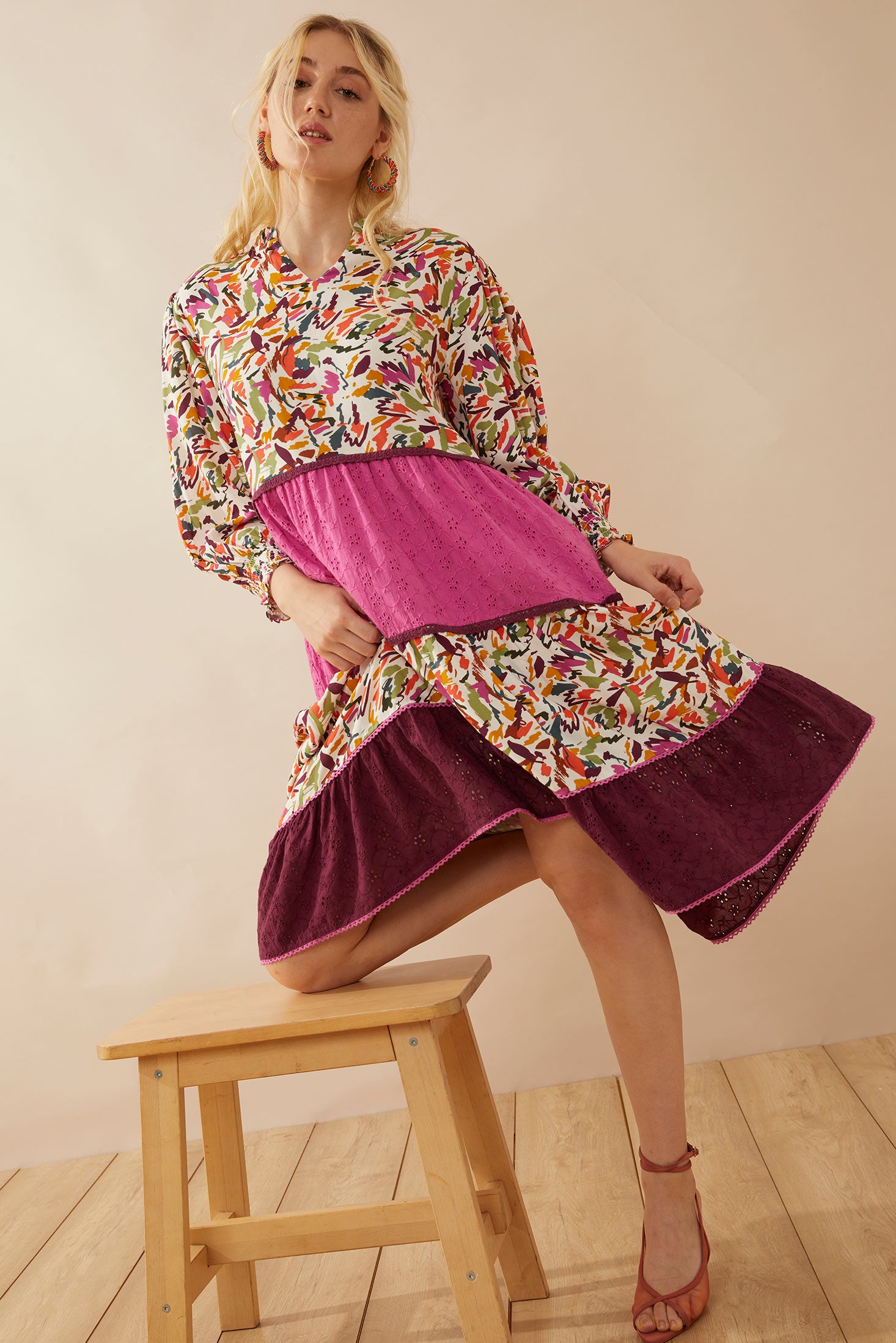 Siena Drop Waist Dress - Myra USA