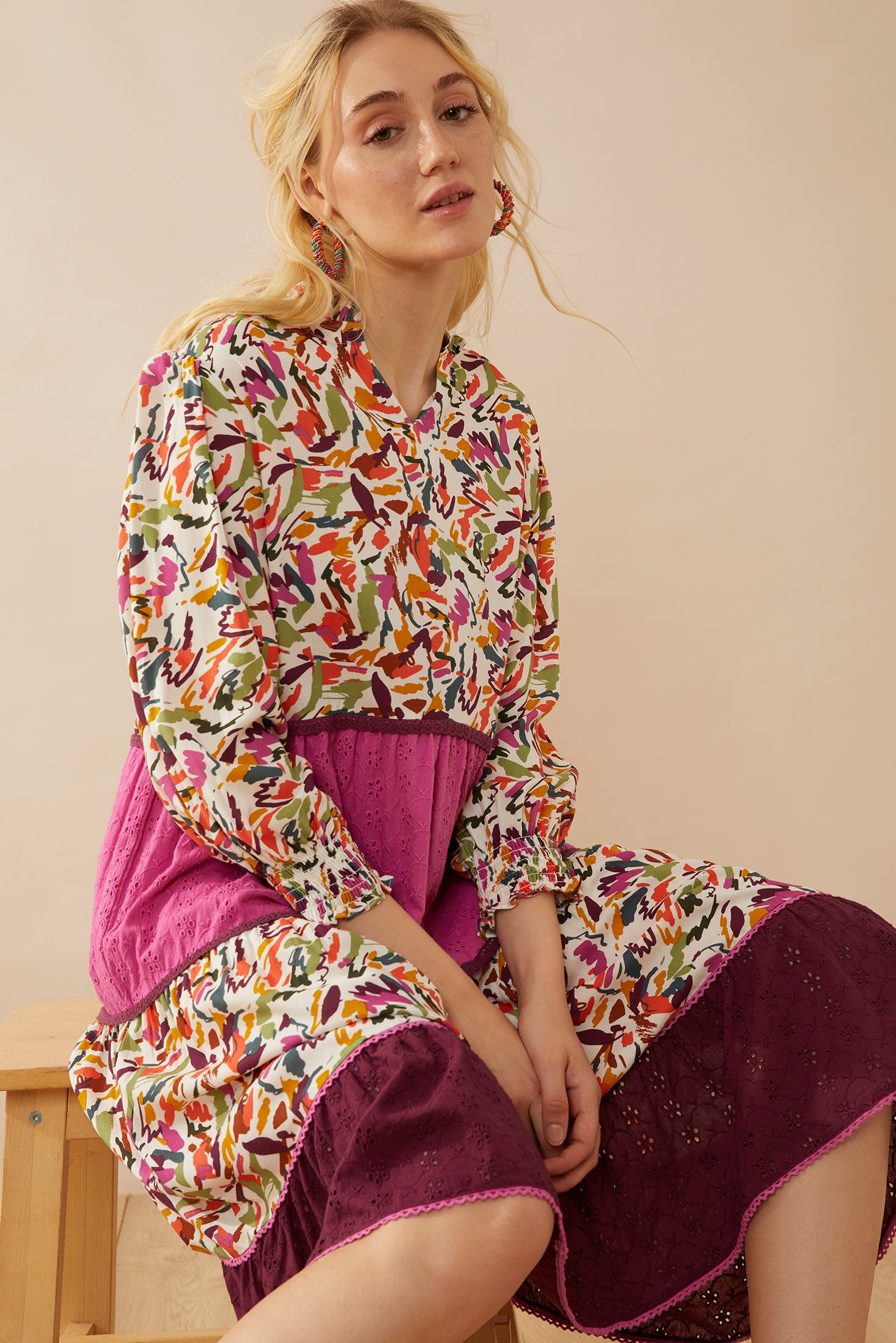 Siena Drop Waist Dress - Myra USA