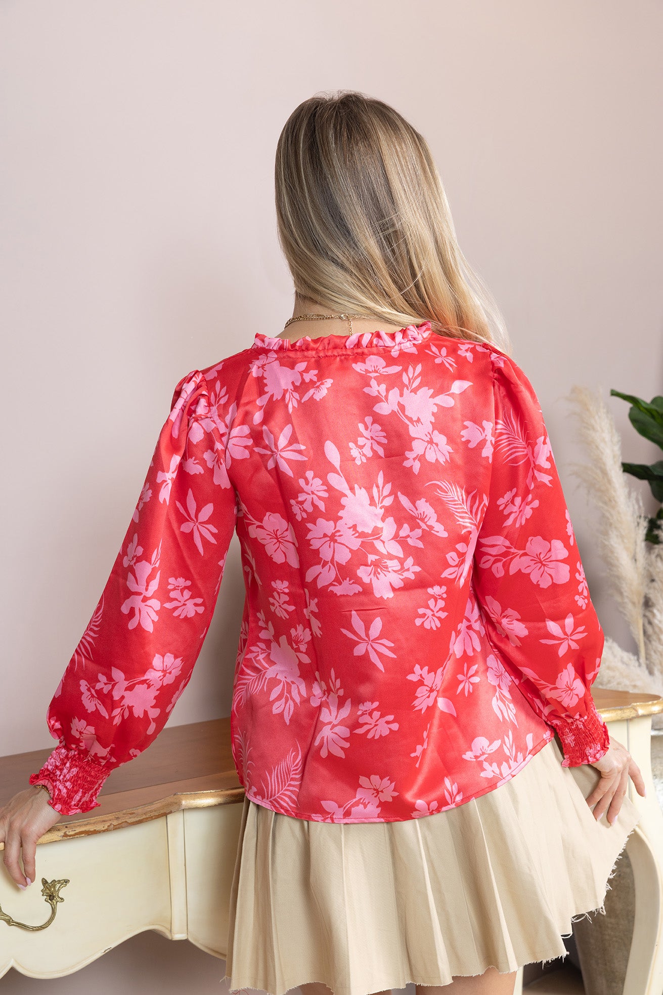 Thea Rae Top in Red - Myra USA