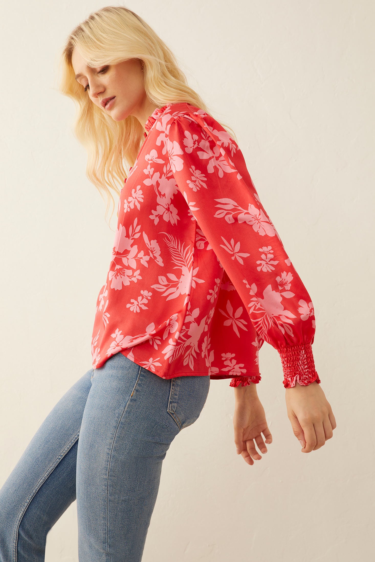 Thea Rae Top in Red - Myra USA