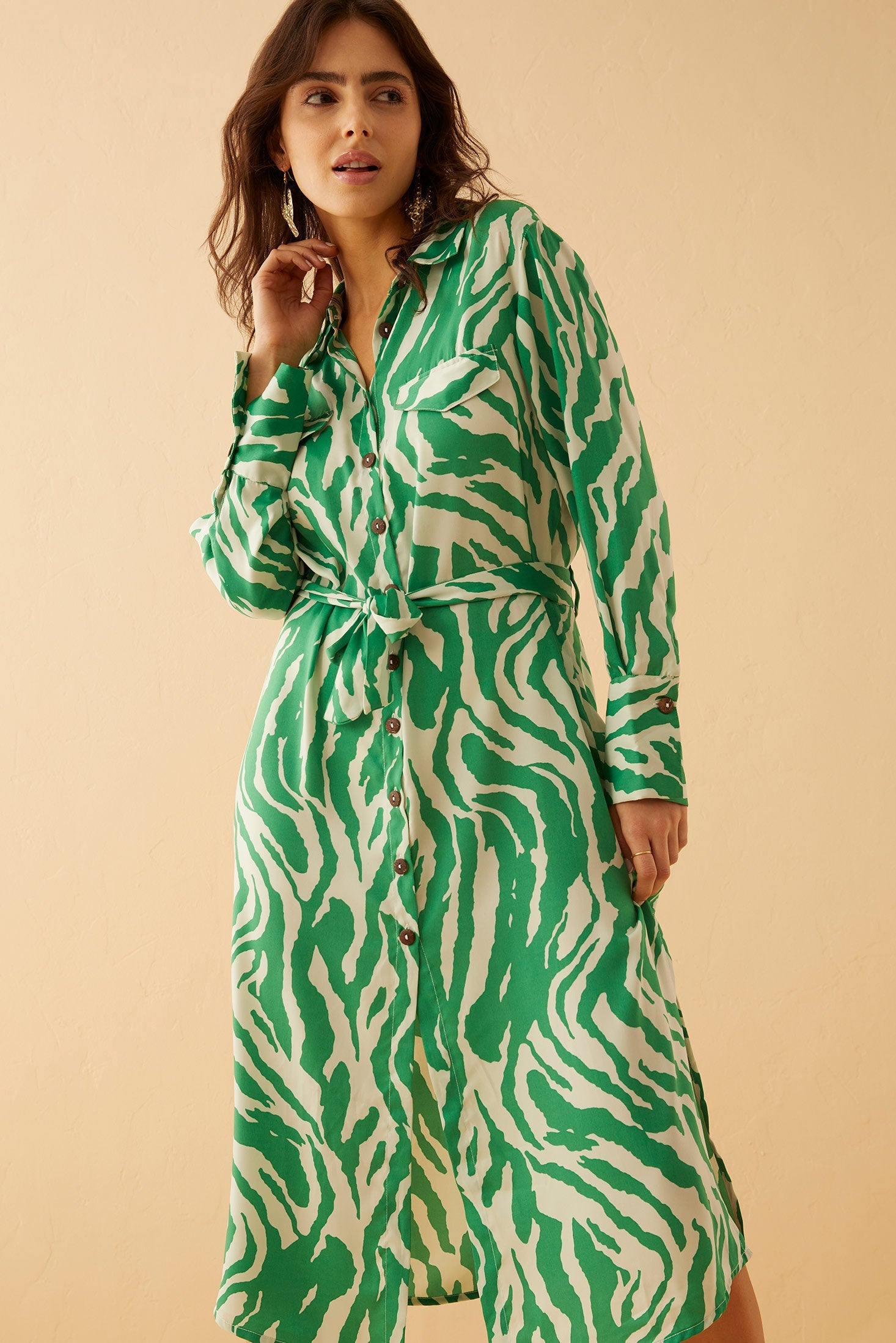 Kalandra Empire Dress - Myra USA