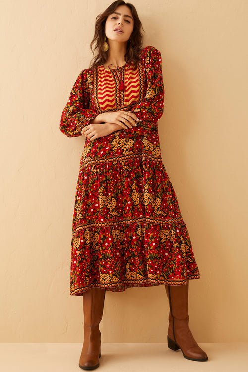 Della Celeste Flow Dress - Myra USA