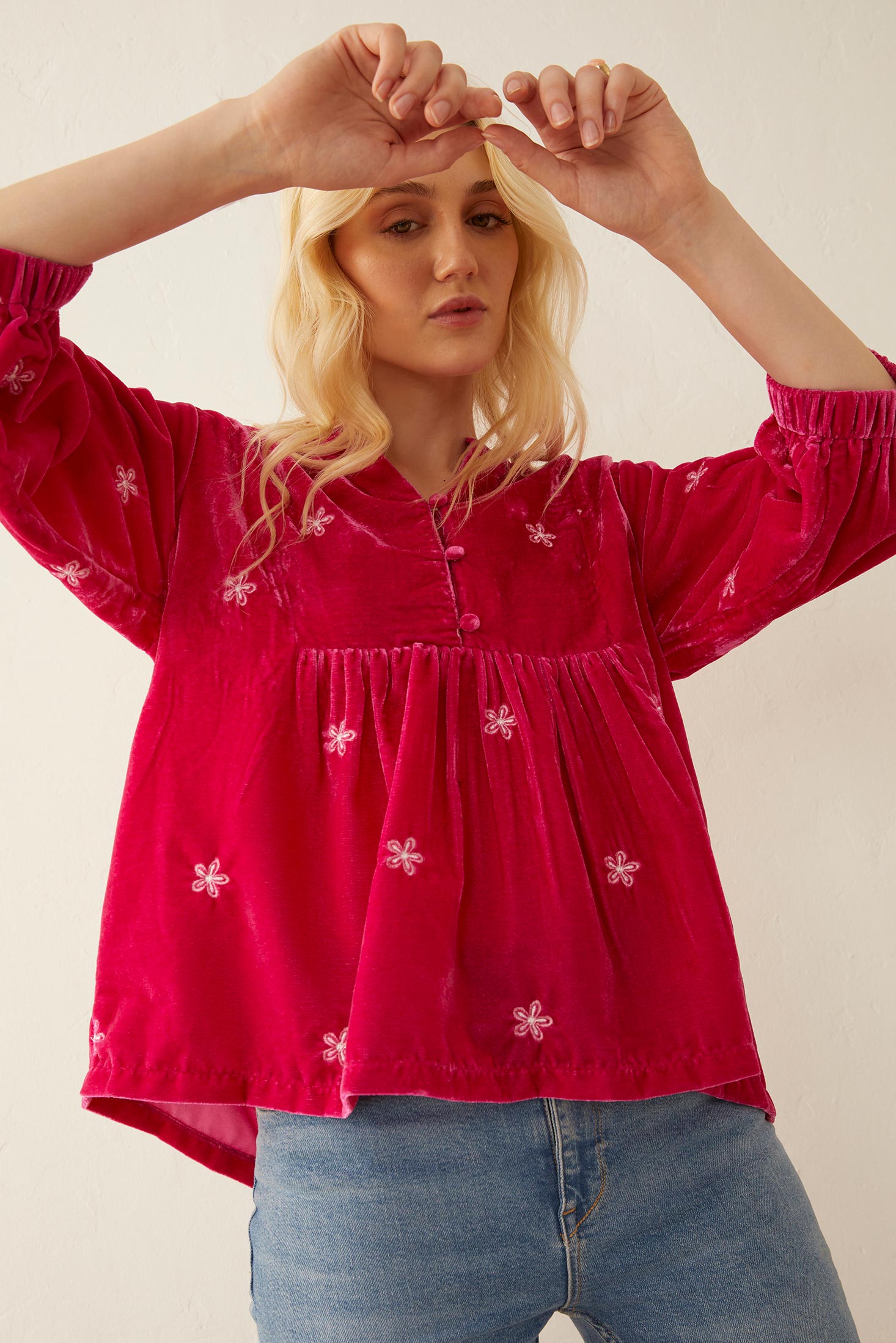 Kristi Nell Peplum Top - Myra USA
