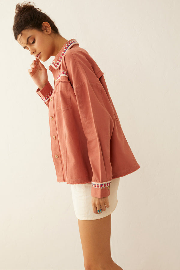 True Delight Embroidered Jacket - Myra USA