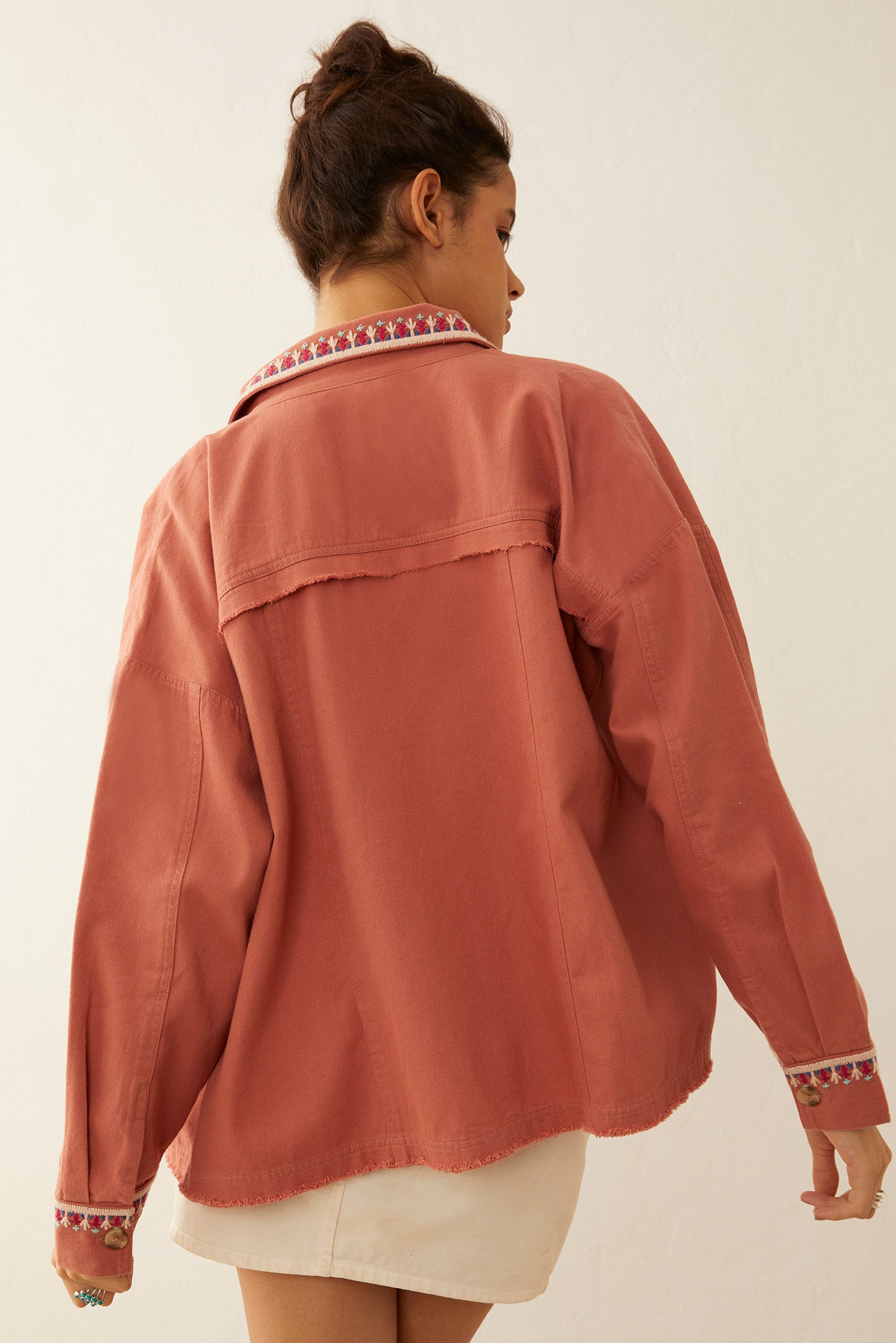True Delight Embroidered Jacket - Myra USA