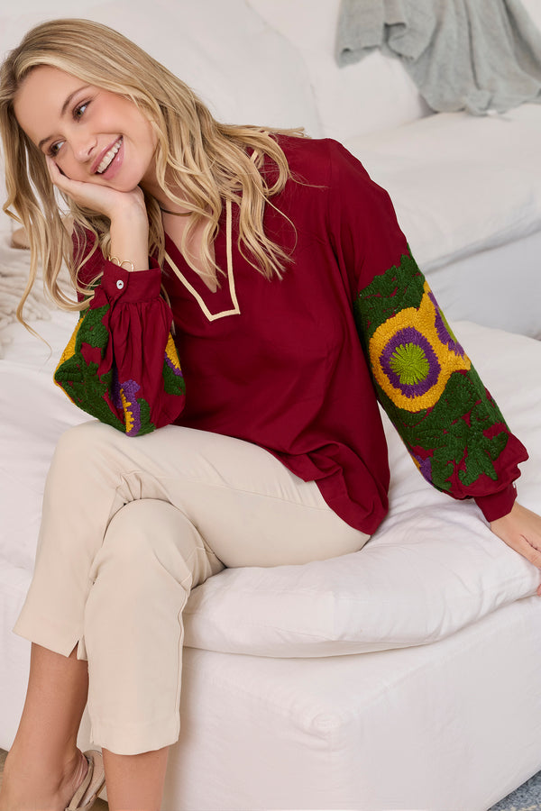 Ada Eve Embroidered Top - Myra USA