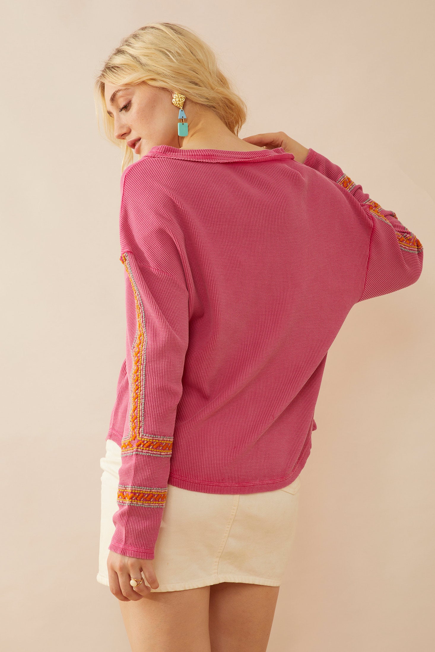 Hadass Floral Embroidered Top - Myra USA