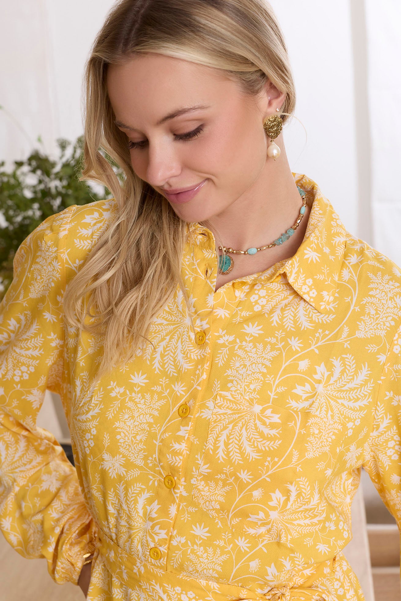 Resplendent Shirt Dress - Myra USA