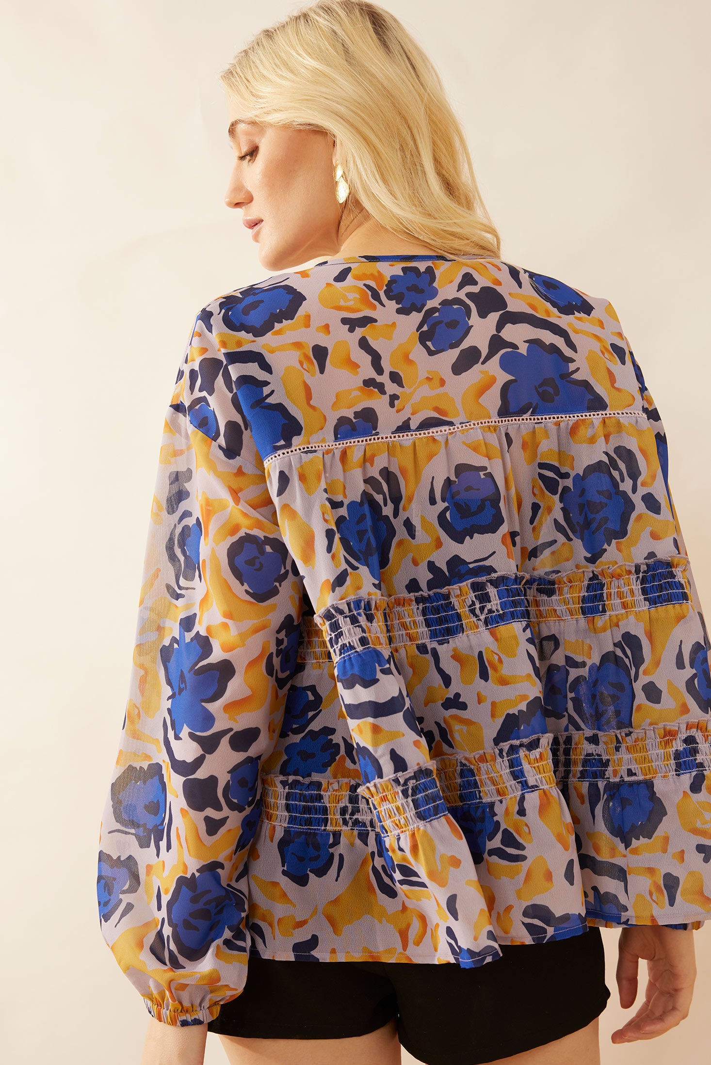 Dagmar Layered Blouse Top - Myra USA