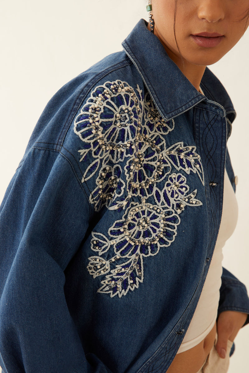 Lindaj Embroidered Jacket