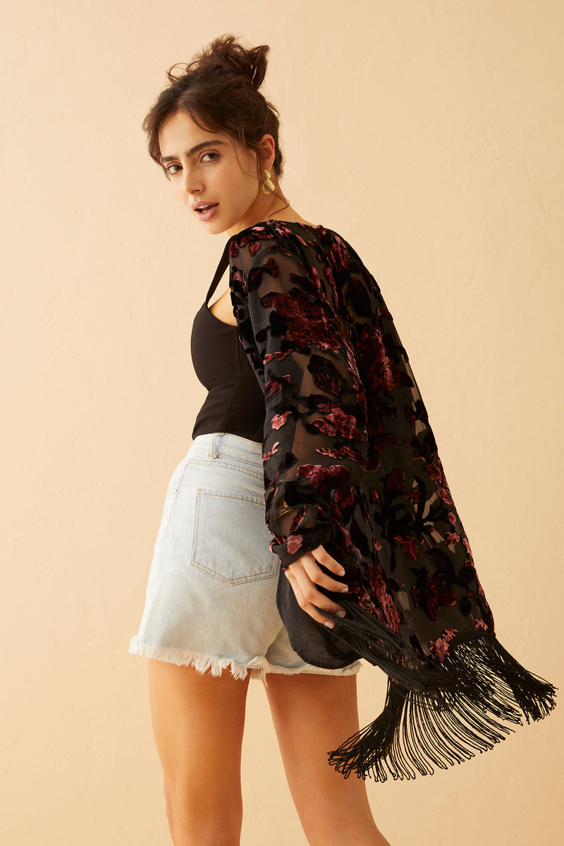 Miss Terrie Floral Cardigan