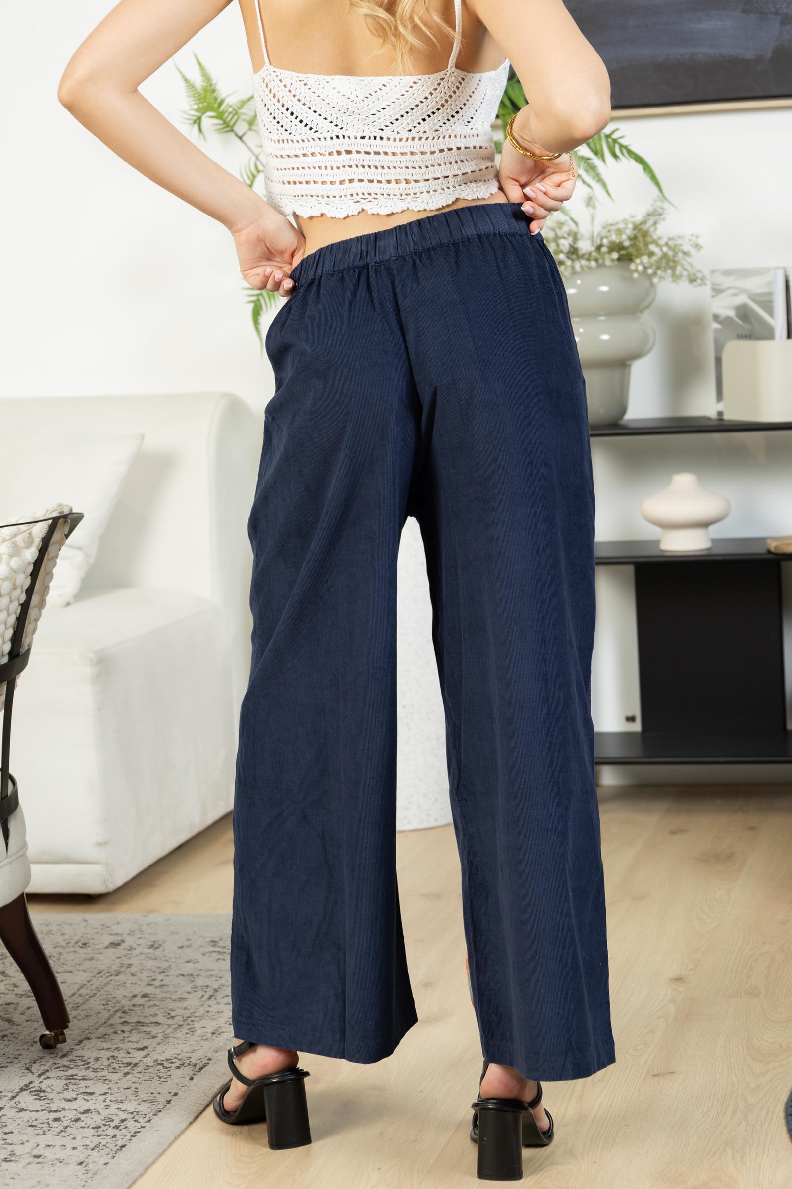Charlotte's Trail Pants In Dark Blue - Myra USA