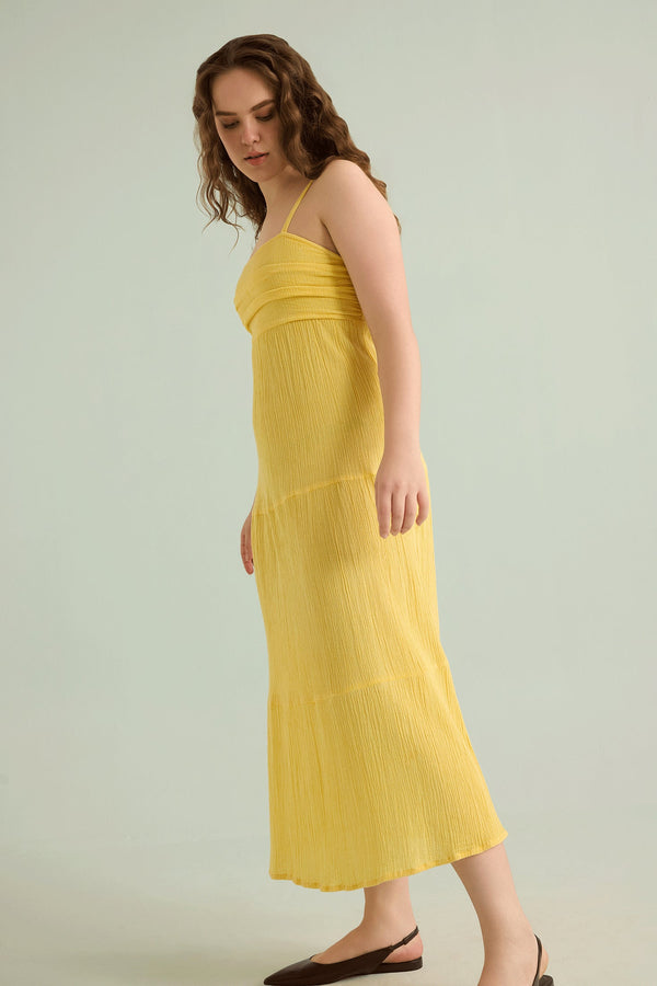 Olivia's Dream Dress In Yellow - Myra USA