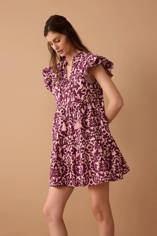 All for Natalie Dress In Pink - Myra USA