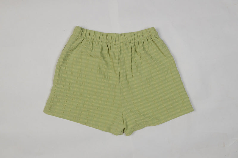 Catherine Drop Shorts In Green