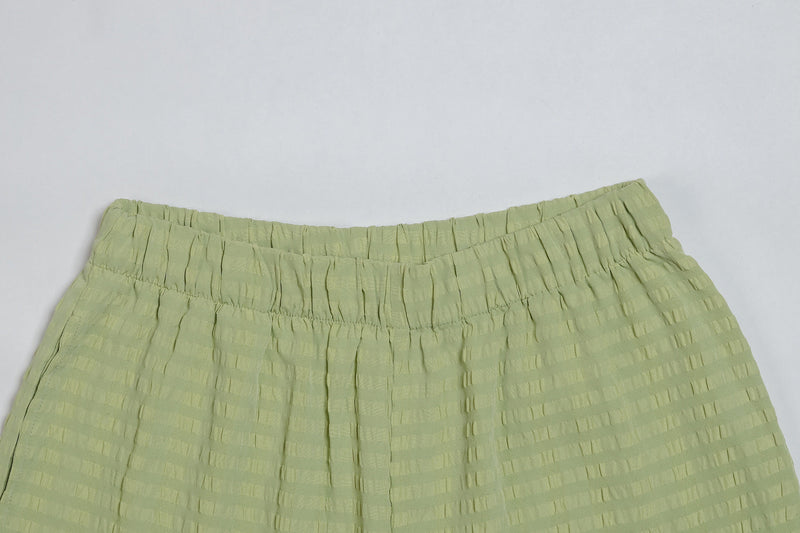 Catherine Drop Shorts In Green