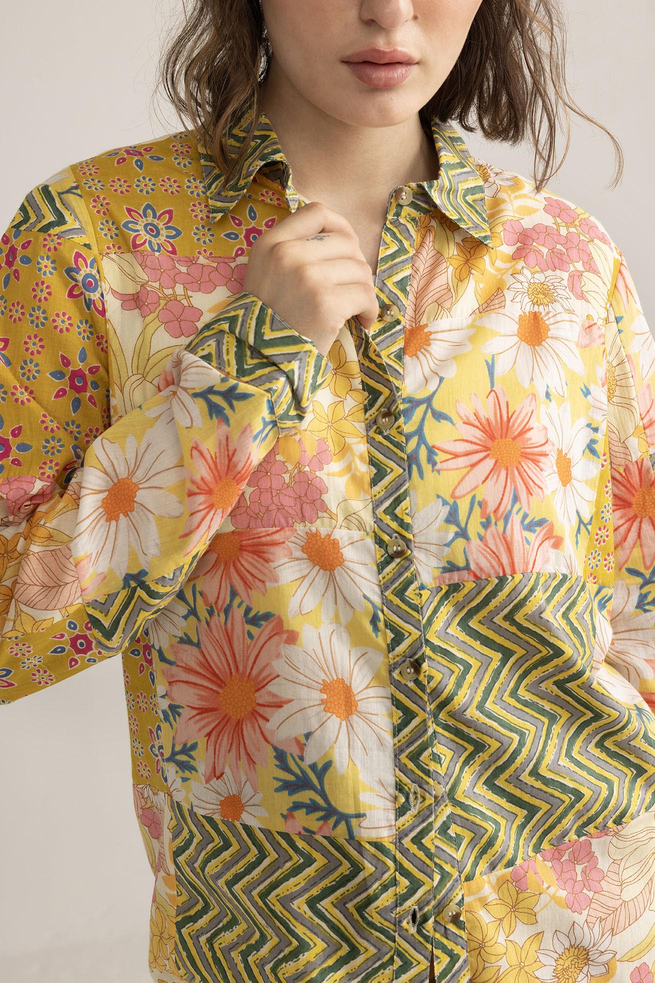 Zest & Bloom Shirt in Boho Blue
