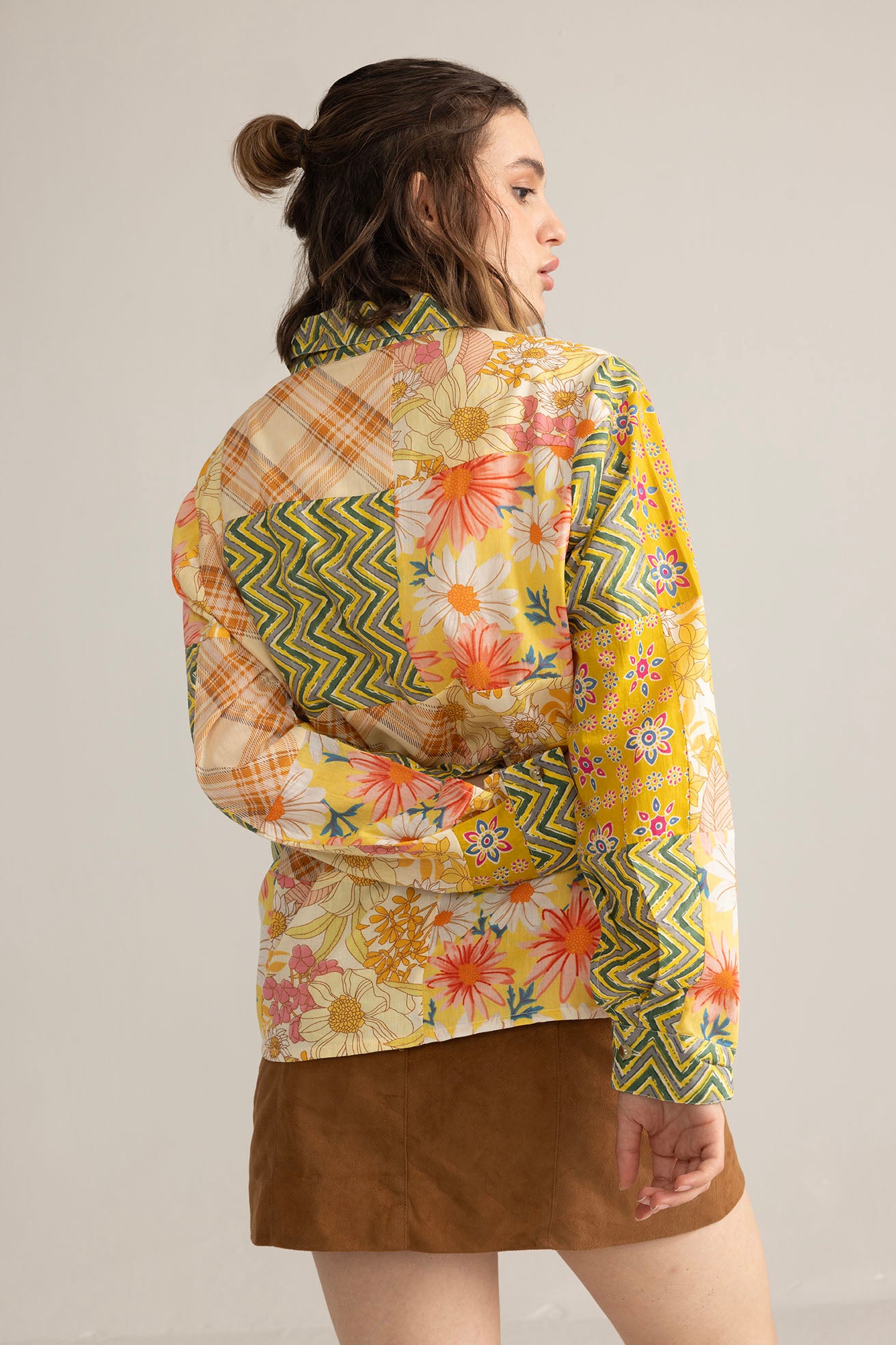 Zest & Bloom Shirt in Boho Blue