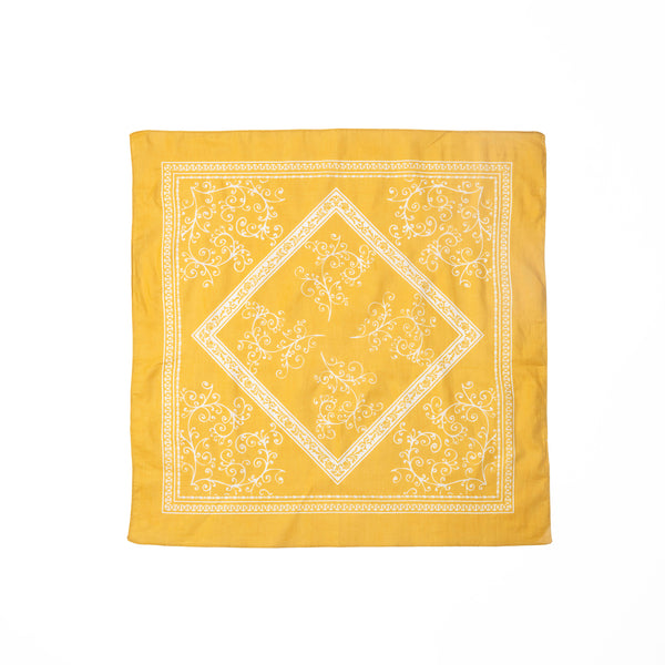 Sapphire Trails Bandana in Yellow - Myra USA