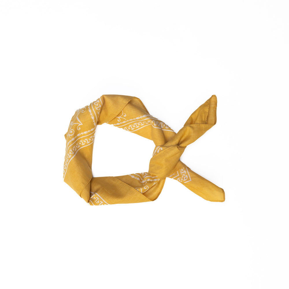 Sapphire Trails Bandana in Yellow