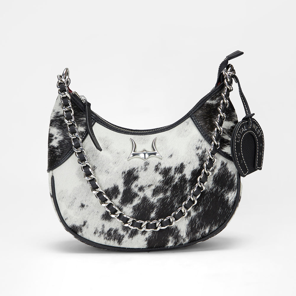 Loyal West LUEVE HAIRON LEATHER BAG - Myra USA