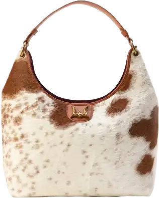 Lw Large Purse In Brunette Leather
