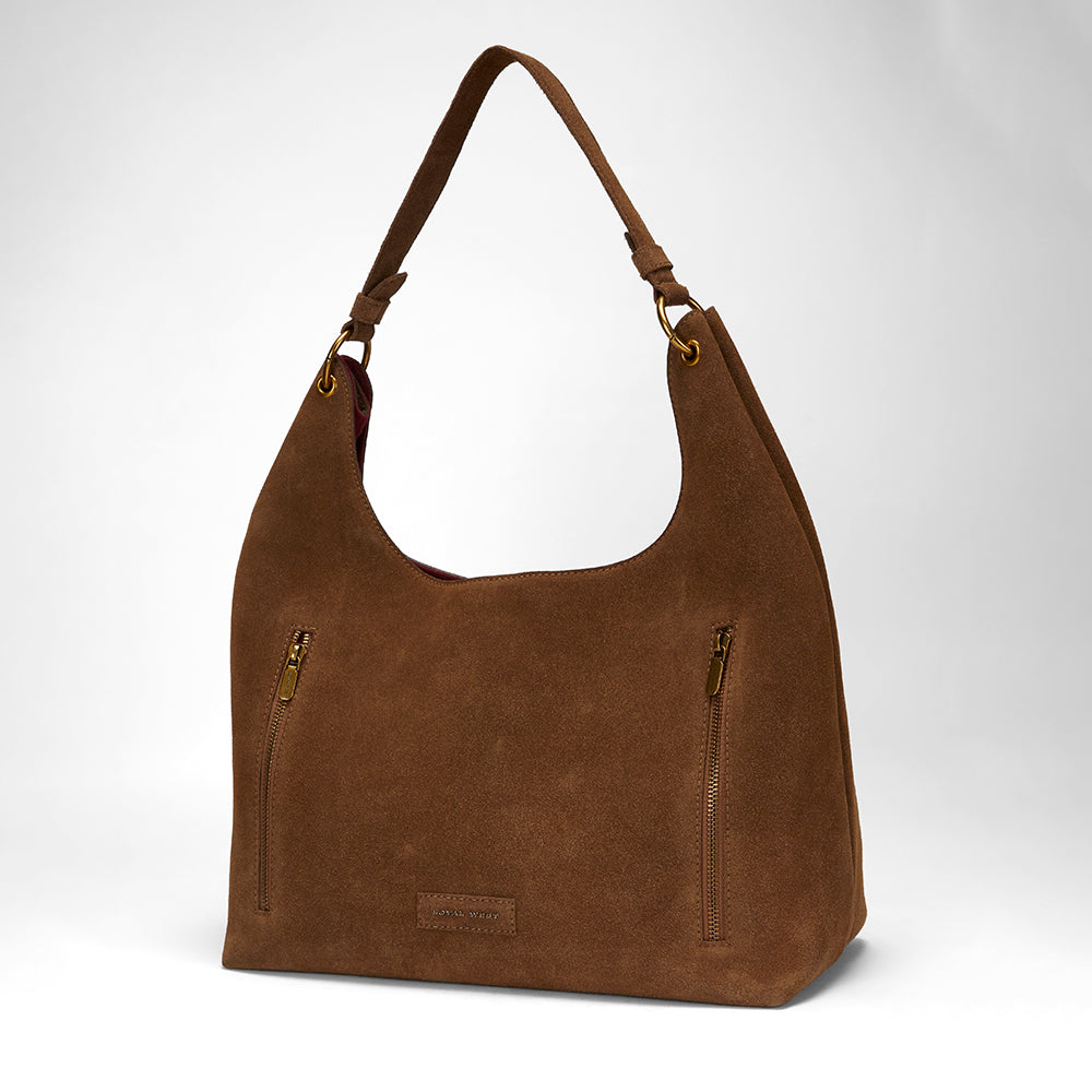 Loyal West LW LARGE PURSE - IN SUEDE LEATHER - Myra USA