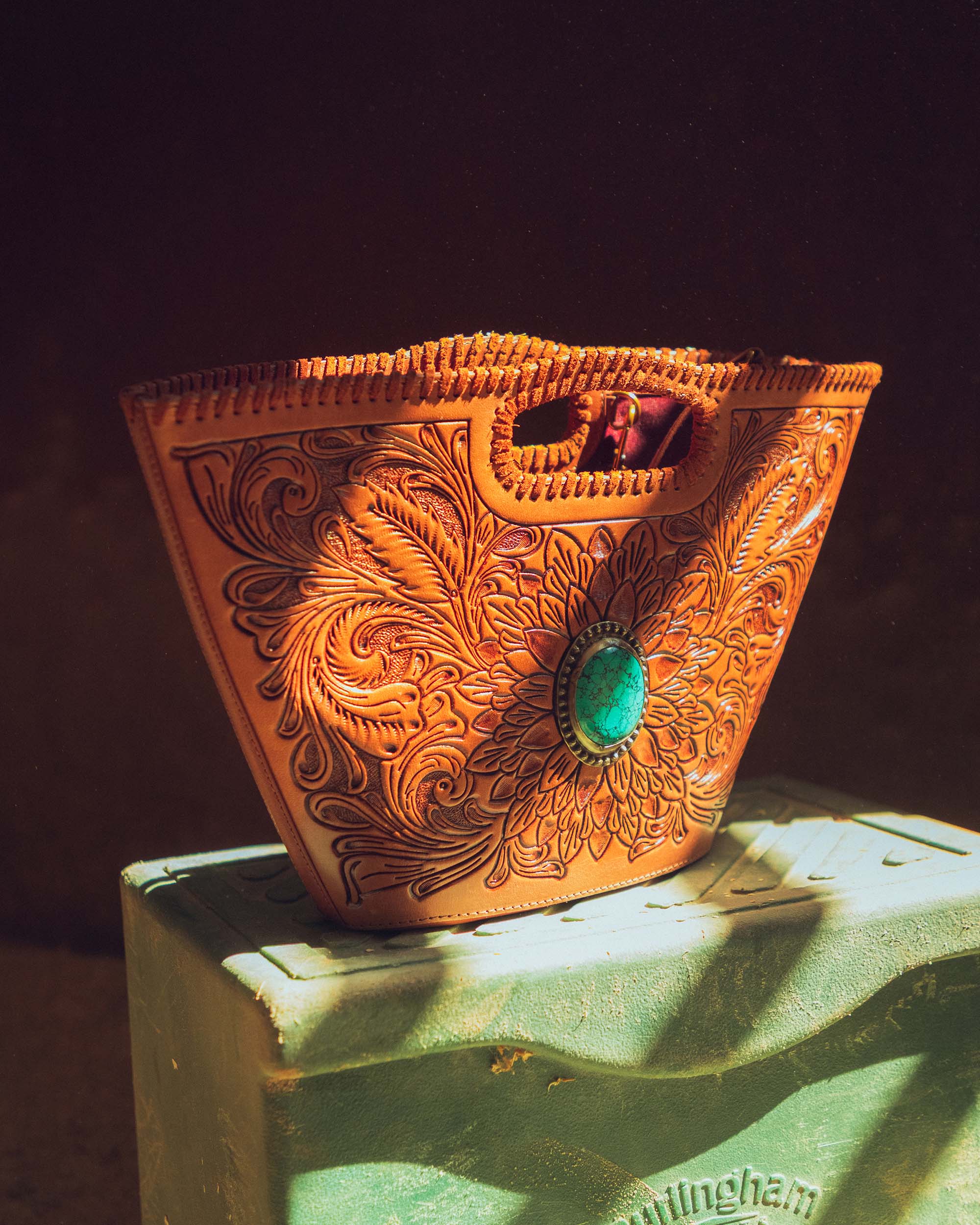 Loyal West Desert Marigold Bucket Bag - Myra USA