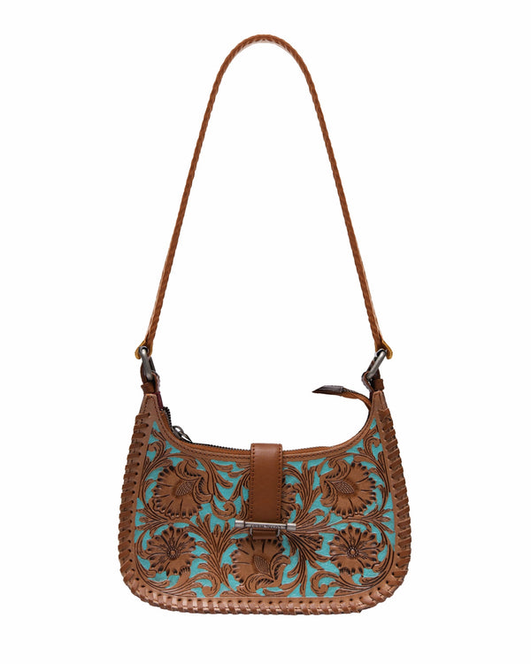 Loyal West Dannia Medium Purse - Whiskey & Water - Myra USA