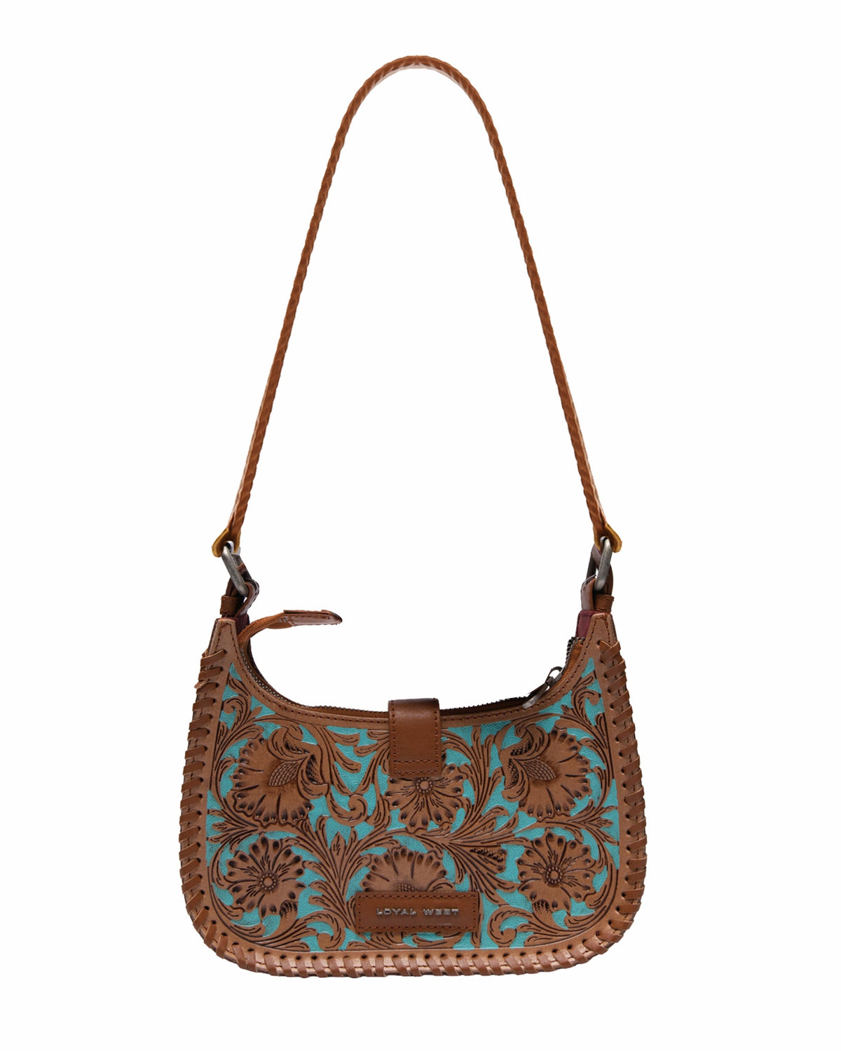 Loyal West Dannia Medium Purse - Whiskey & Water - Myra USA