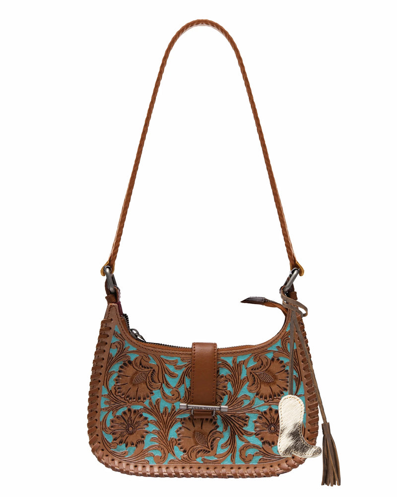 Loyal West Dannia Medium Purse - Whiskey & Water