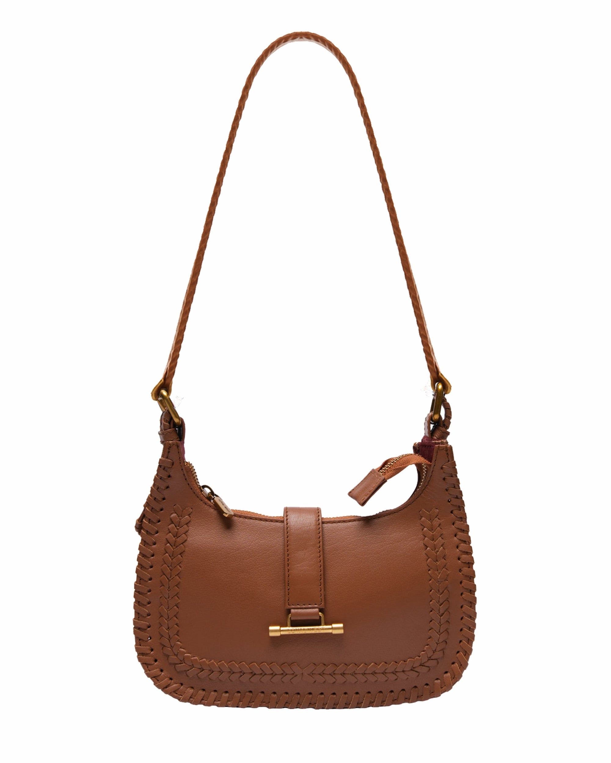 Loyal West Dannia Medium Purse - Saddle Brown - Myra USA