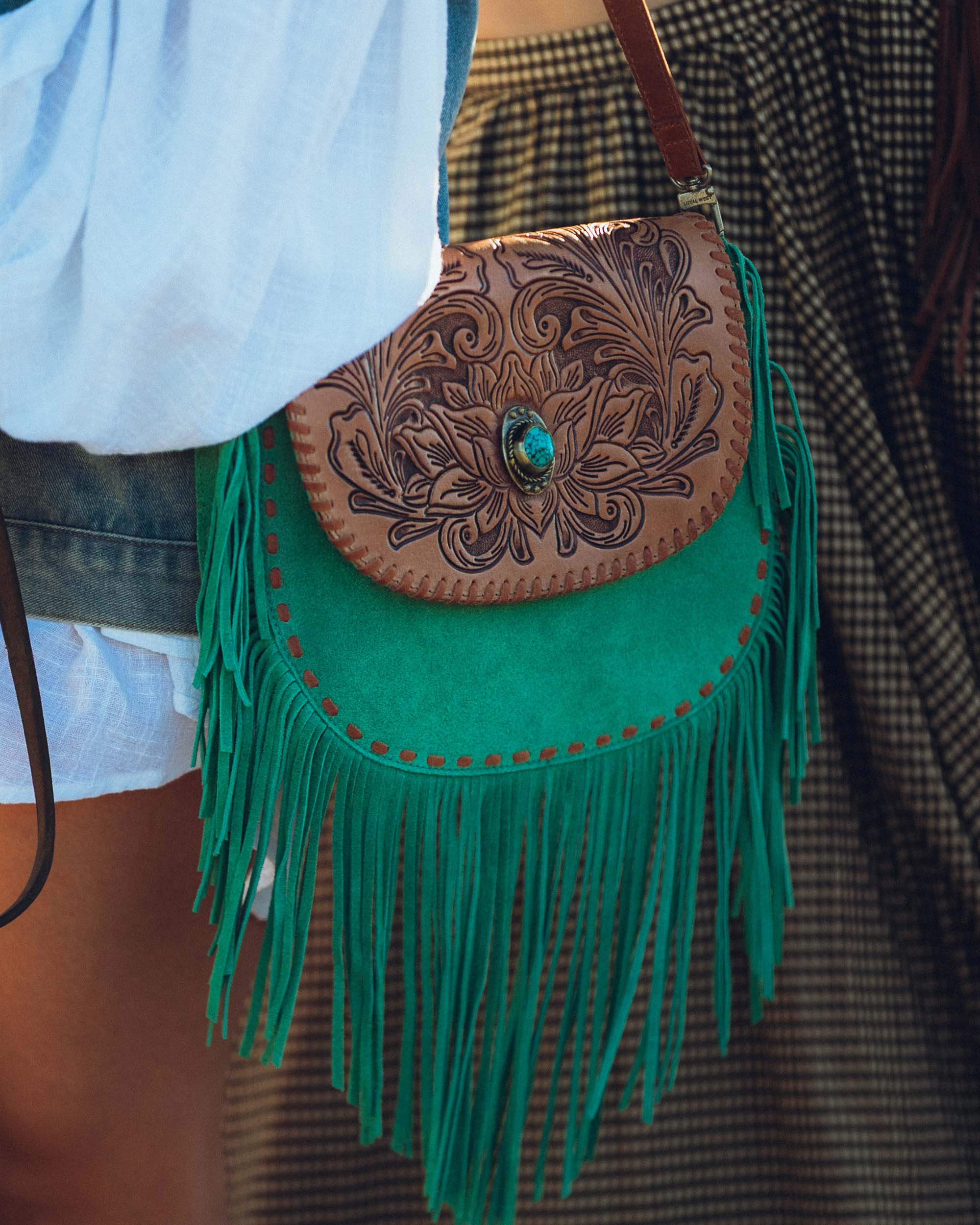 Loyal West Buffalo Stone Bag - Myra USA