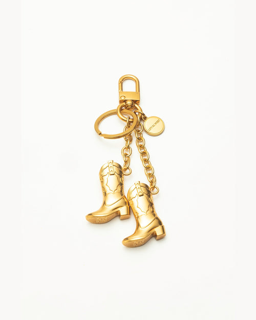 Loyal West Boots Bag Charm - Rustler Gold - Myra USA