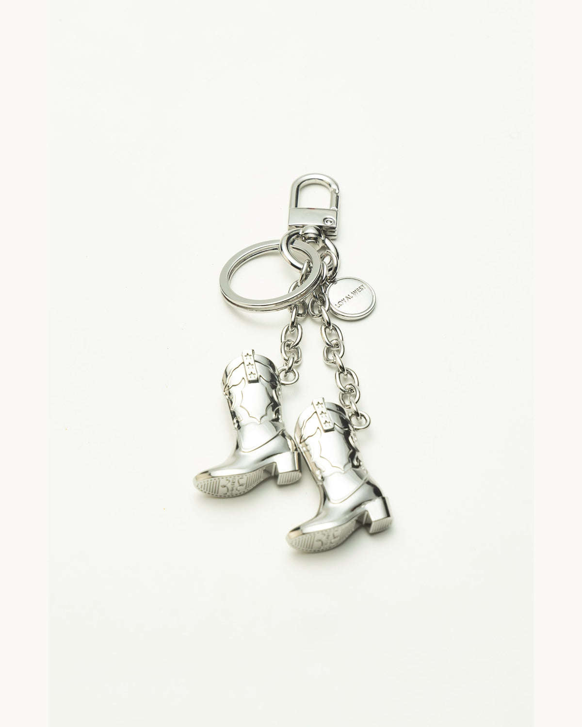 Loyal West Boots Bag Charm - Concho Silver - Myra USA