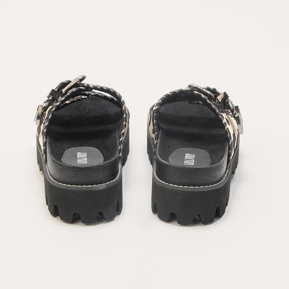 Serena Cowhide Sandals - Myra USA