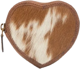 Brown and White Cowhide