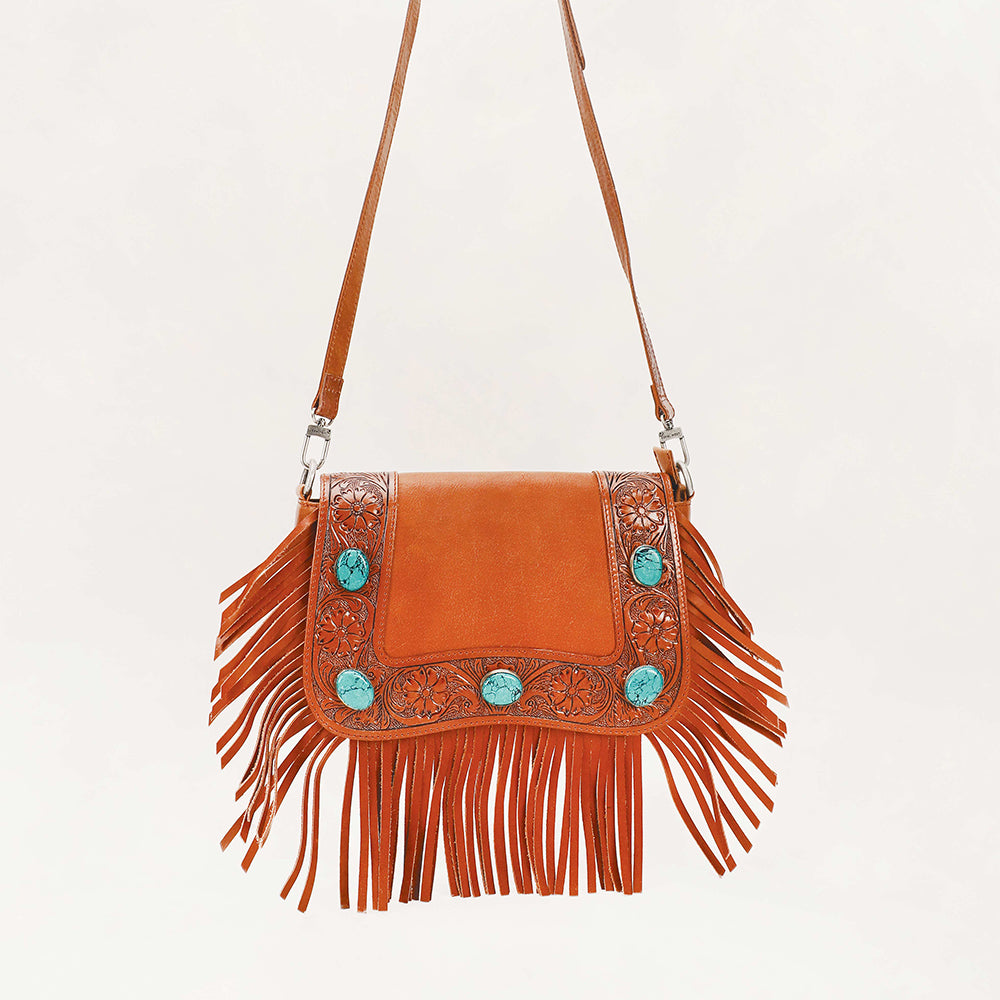 Loyal West Boho Medium Tassle Bag - Myra USA
