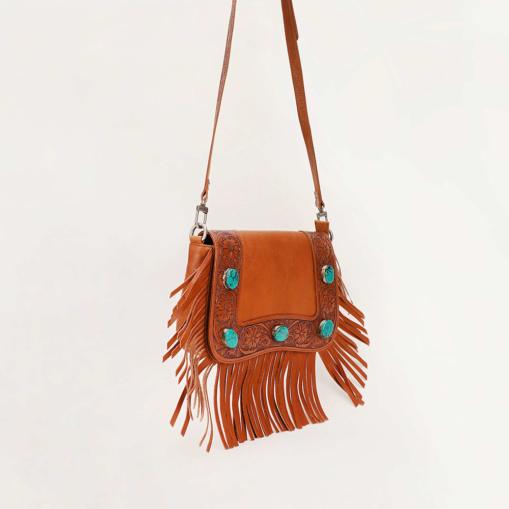 Loyal West Boho Medium Tassle Bag - Myra USA