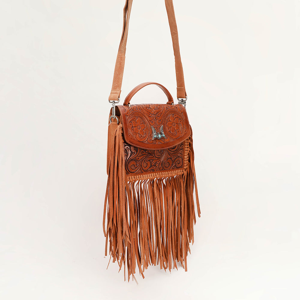 Loyal West Classic Flap Medium Tassle Bag - Myra USA