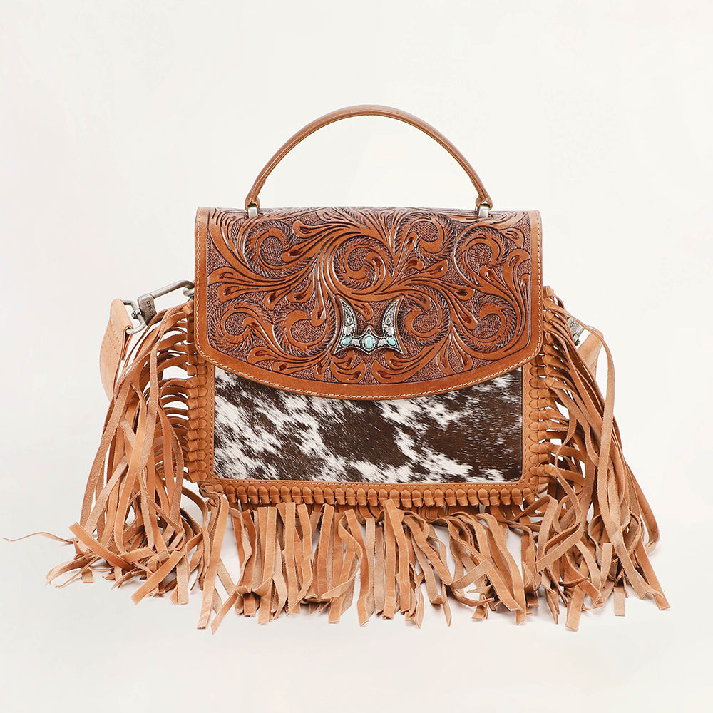 Loyal West Classic Flap Medium Tassle Bag - Myra USA