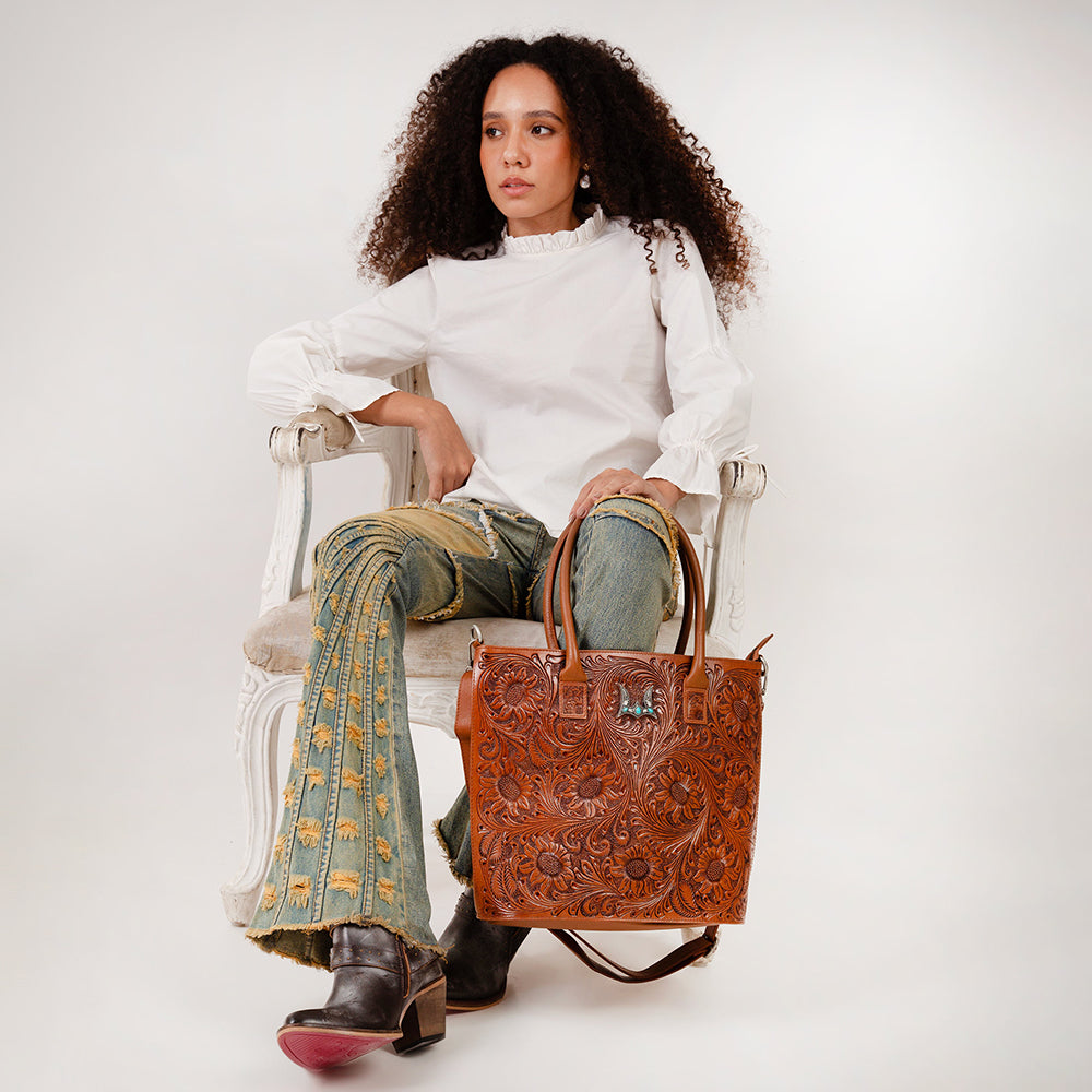 Loyal West Drover Large Bag - Myra USA