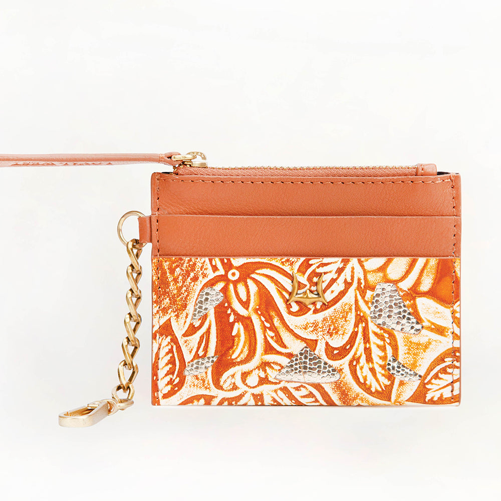 Loyal West Shell Credit Card Holder - Myra USA