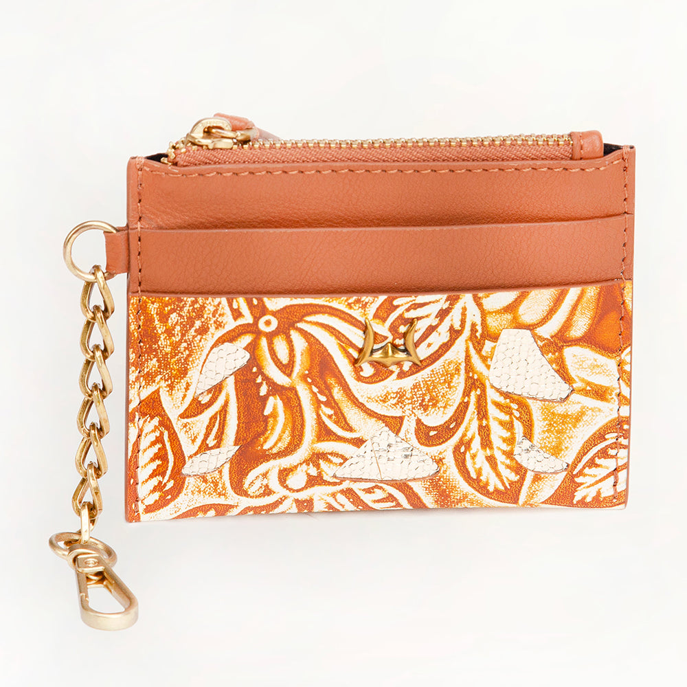 Loyal West Shell Credit Card Holder - Myra USA