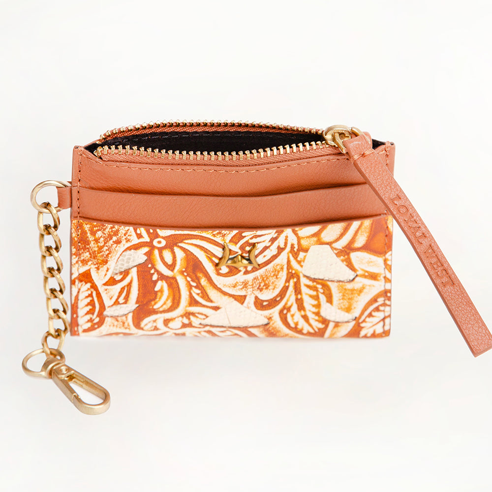 Loyal West Shell Credit Card Holder - Myra USA