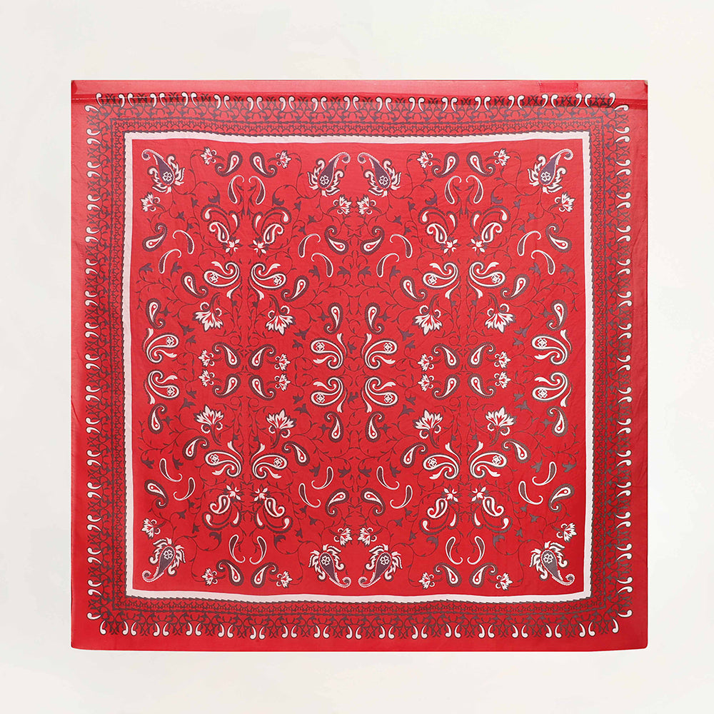 Loyal West Bandana Canyon Silk Scarves - Myra USA