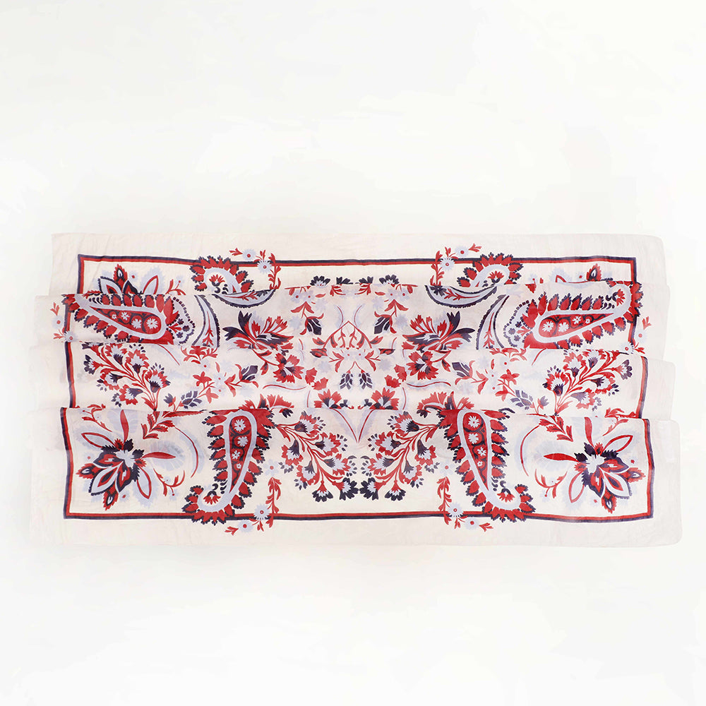 Loyal West Mirage Haven Silk Scarves - Myra USA