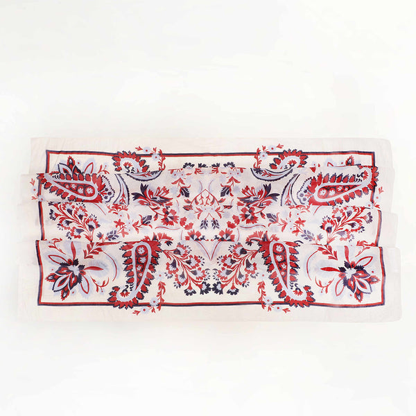 Loyal West Mirage Haven Silk Scarves - Myra USA