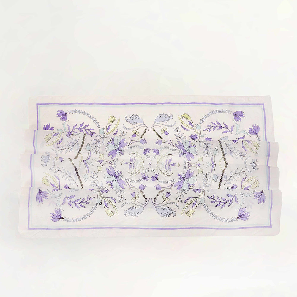 Loyal West Glory Of Morning Silk Scarves - Myra USA