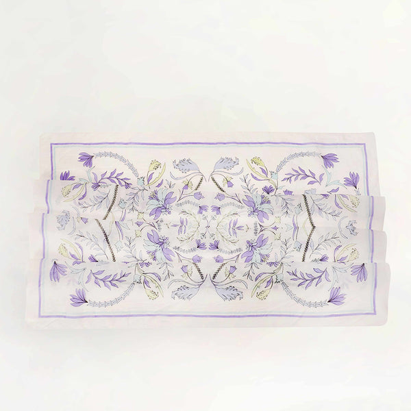 Loyal West Glory Of Morning Silk Scarves - Myra USA